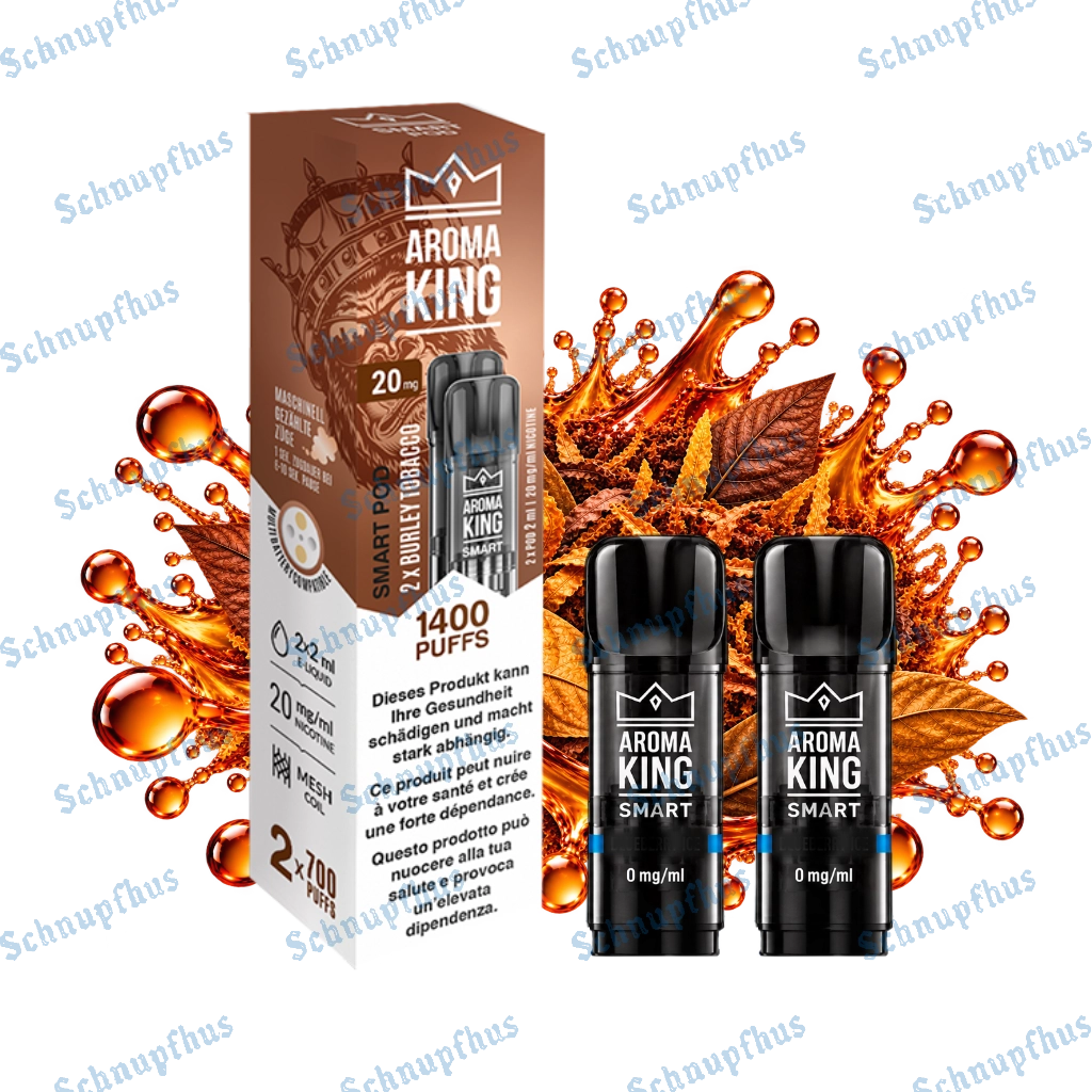 Aroma King Smart 2 Pods Burley Tobacco 20mg