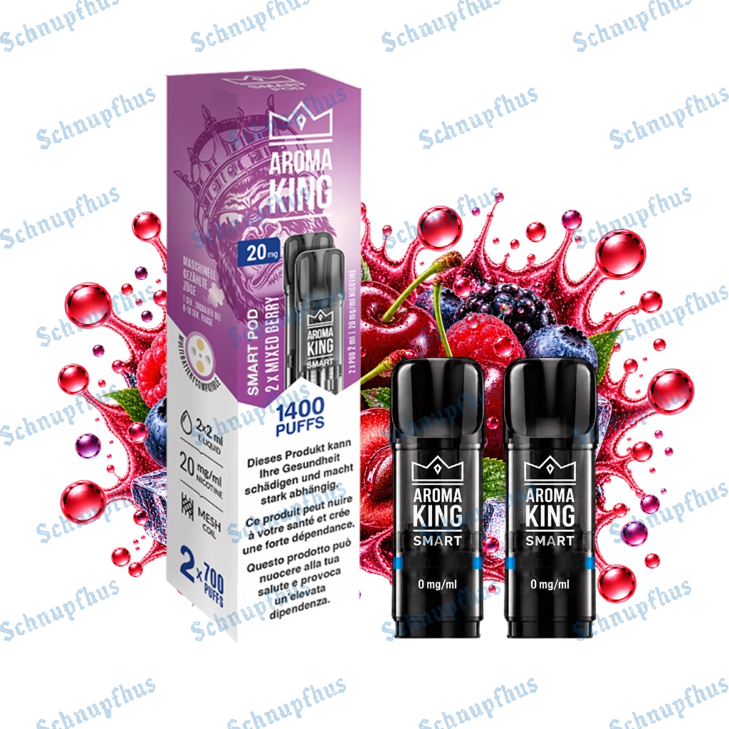 Aroma King Smart 2 Pods Mixed Berry 20mg