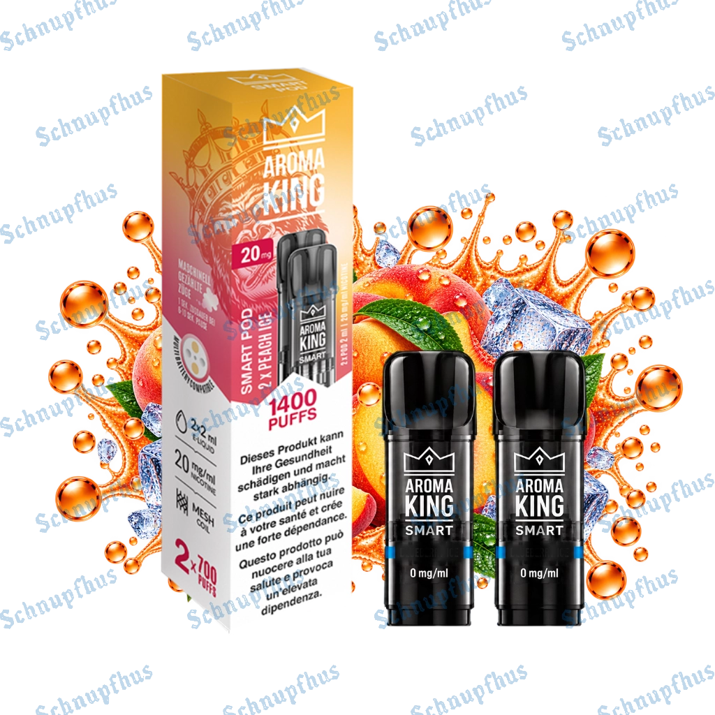 Aroma King Smart 2 Pods Peach Ice 20mg