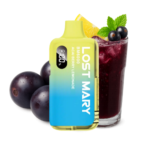 Lost Mary BM 6000 Vape Kit Acai Berry Lemonade