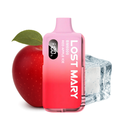Lost Mary BM 6000 Vape Kit Red Apple Ice