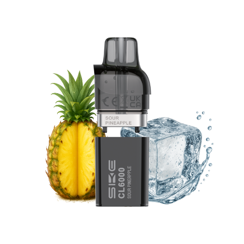 SKE Crystal CL6000 Pod Sour Pineapple