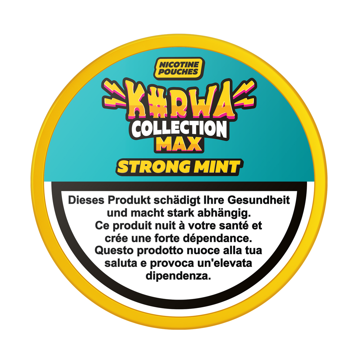 Kurwa Snus Collection Max Strong Mint