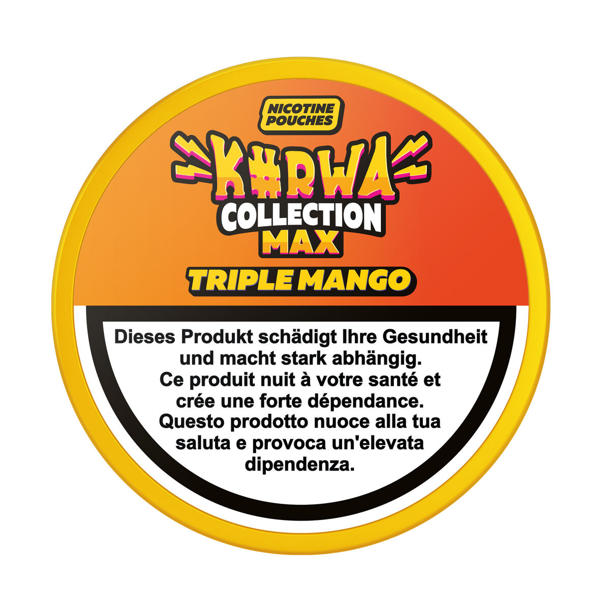 Kurwa Snus Collection Max Triple Mango