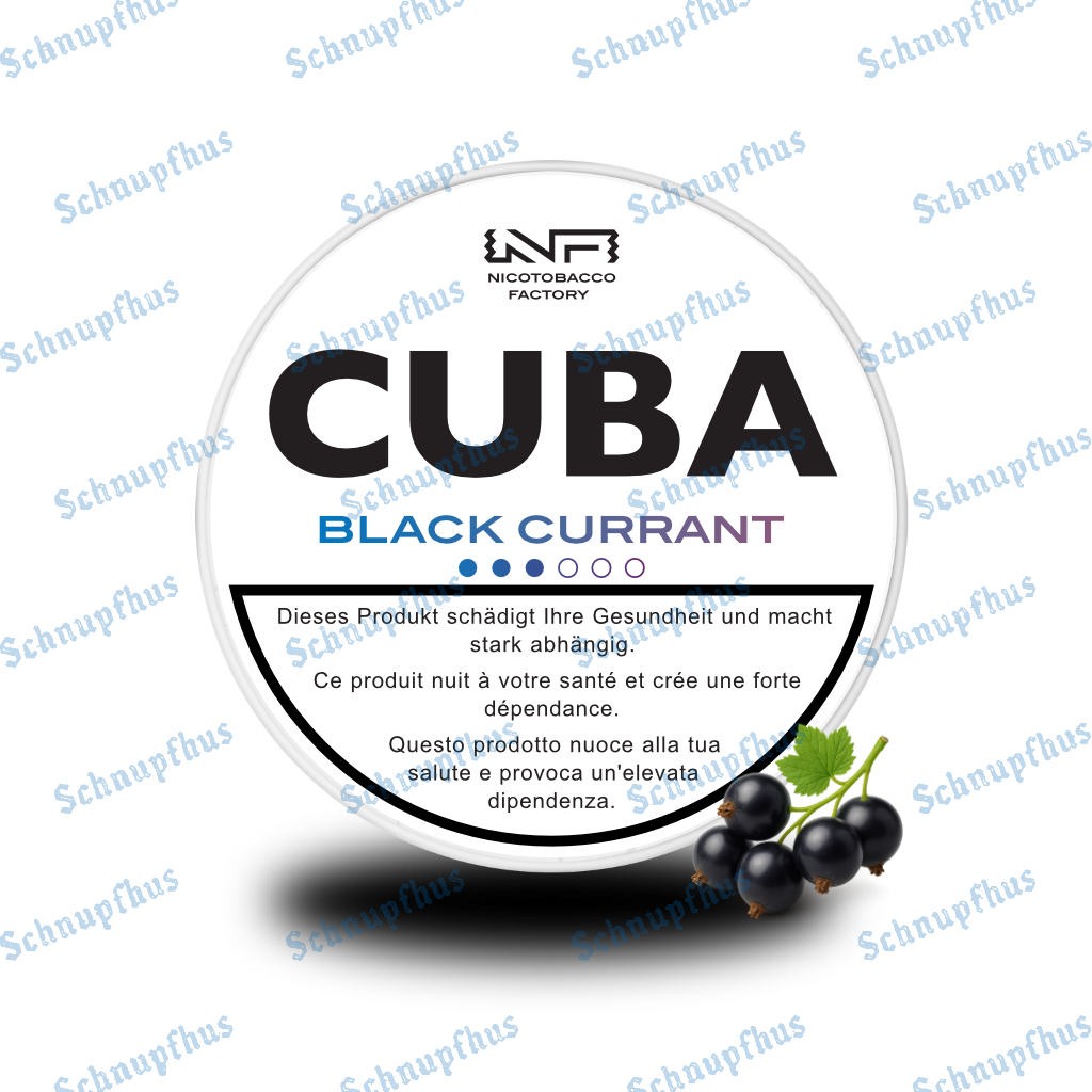 Cuba White Black Currant