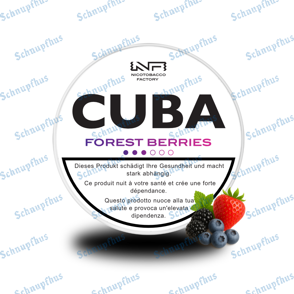 Cuba White Forest Berries