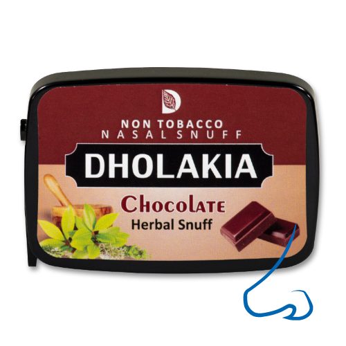 Dholakia Herbal Chocolate, tabakfrei Snuff 9g