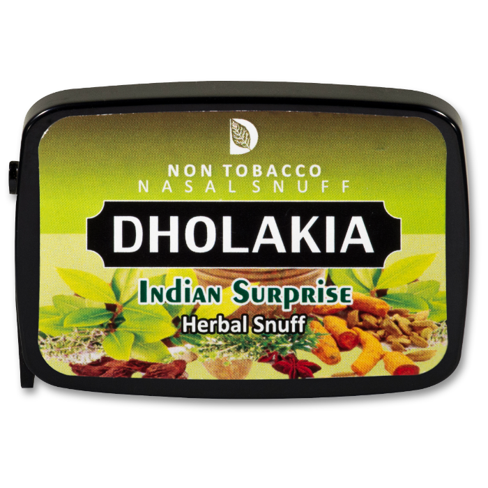 Dholakia Herbal Indian Surprise, tabakfrei Snuff 9g