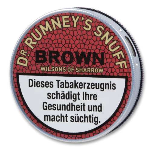 Wilsons DrRumney's Brown Snuff Schnupftabak 5g Tap Tin