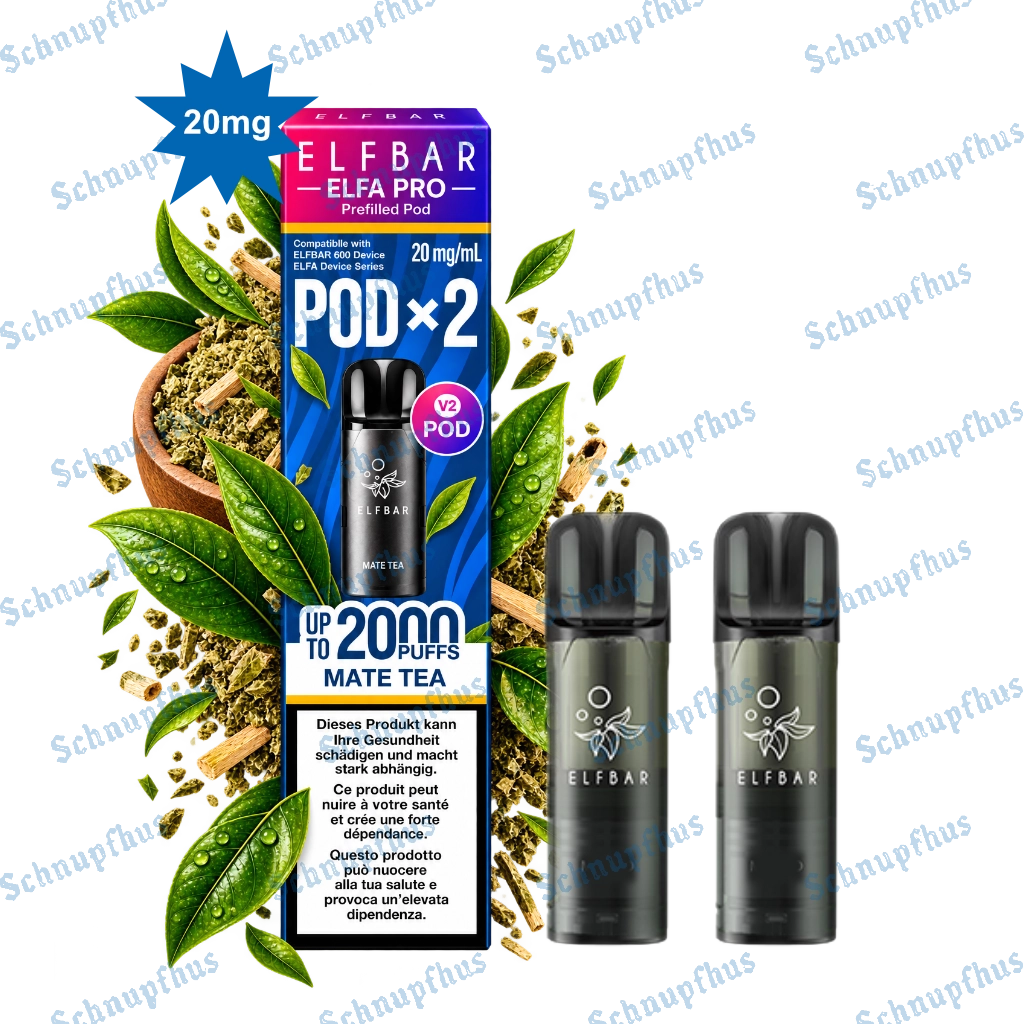 Elfbar Elfa Pro Pods 2 Stück | Mate Tea