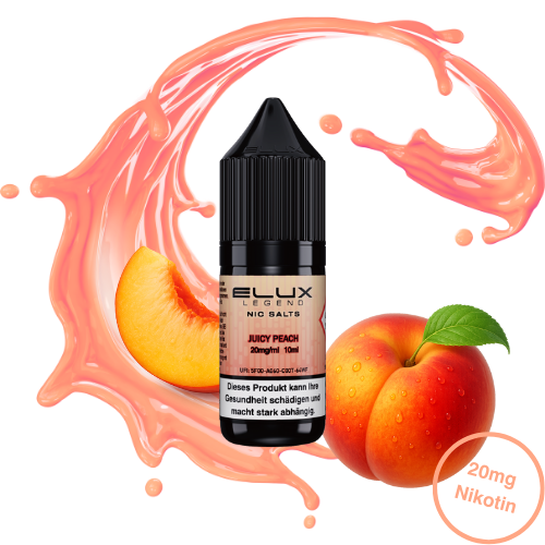 Elux Nic Salt Juicy Peach (20 mg/ml)
