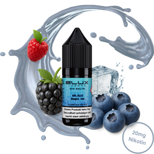 Elux Nic Salt MR Blue (20 mg/ml)
