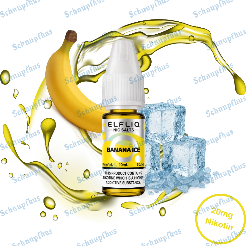 Elfbar - Elfliq Nikotinsalz Banana Ice (20mg/ml)