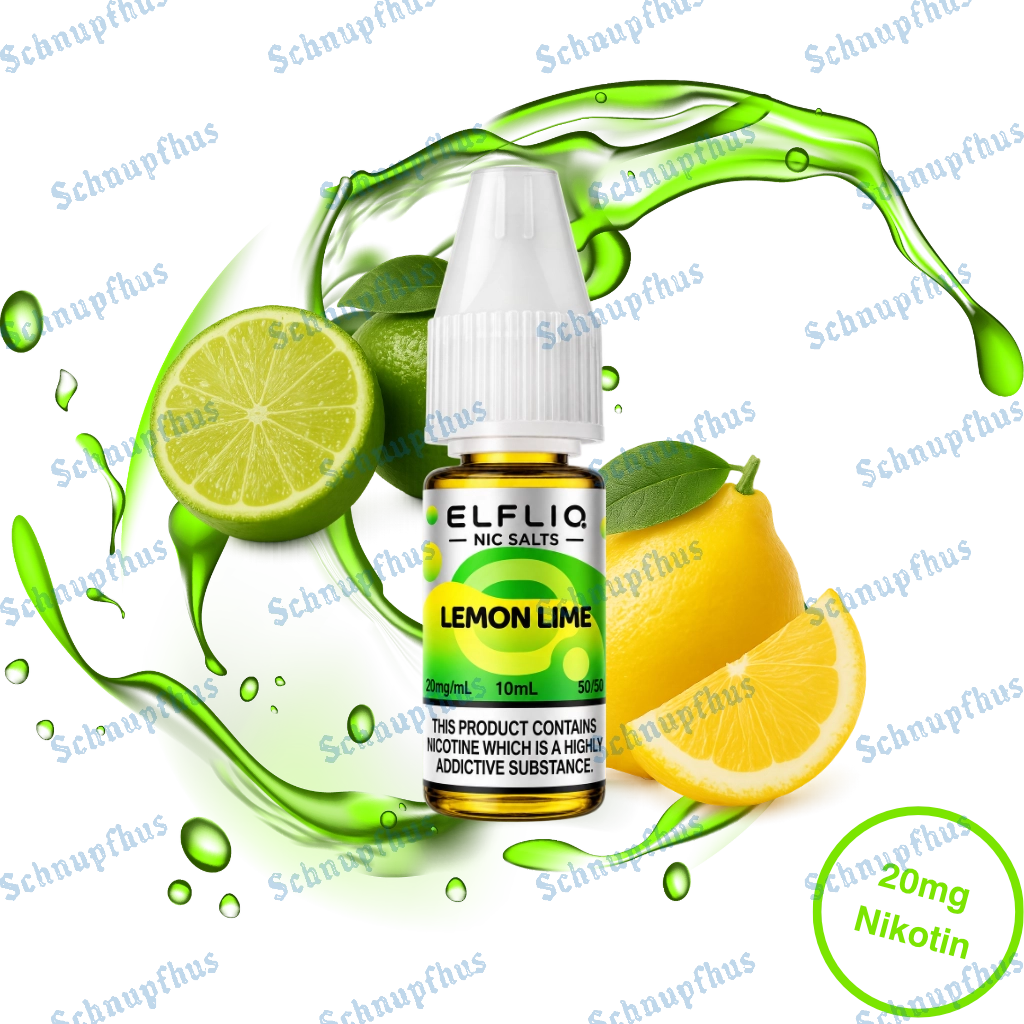 Elfbar - Elfliq Nikotinsalz Lemon Lime (20mg/ml)