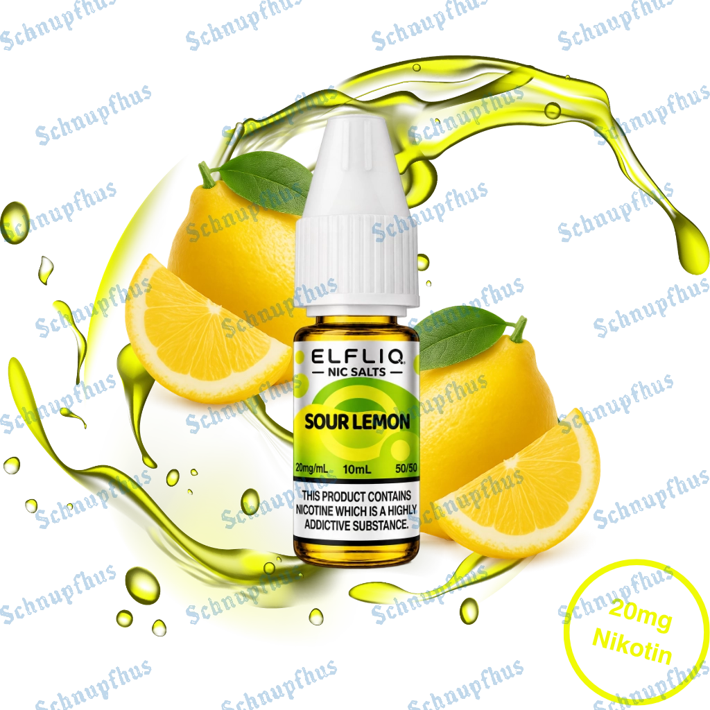 Elfbar - Elfliq Nikotinsalz Sour Lemon (20mg/ml)