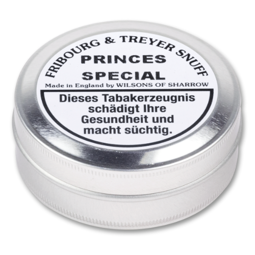 Fribourg & Treyer Princes Special Snuff Schnupftabak 20g Tap Tin