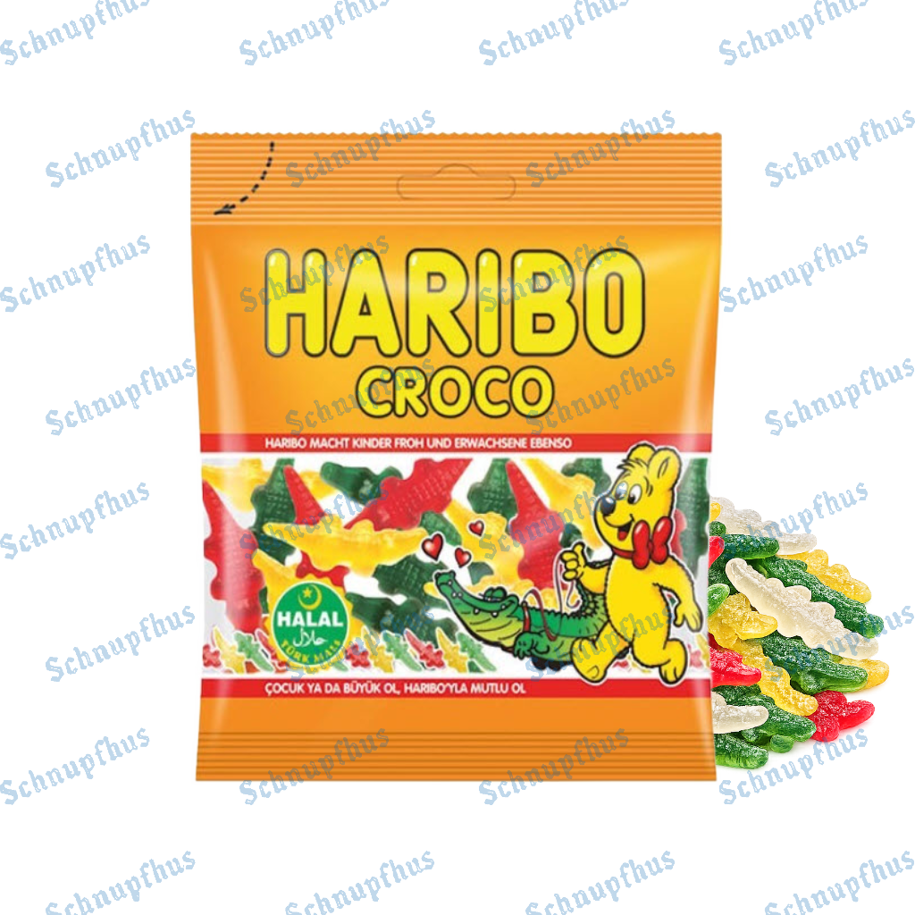 Haribo Halal Croco 100g