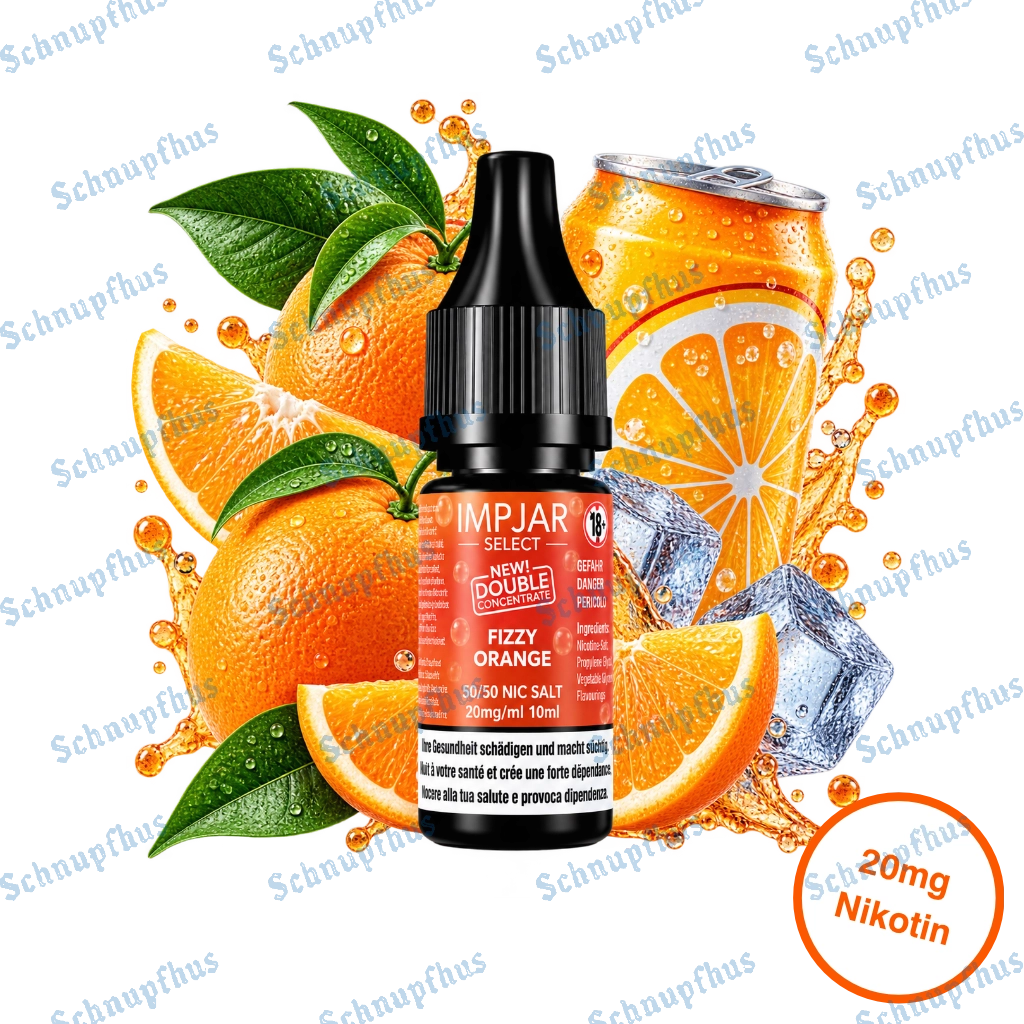 Imp Jar Select Nic Salt Fizzy Orange (20mg) 10ml