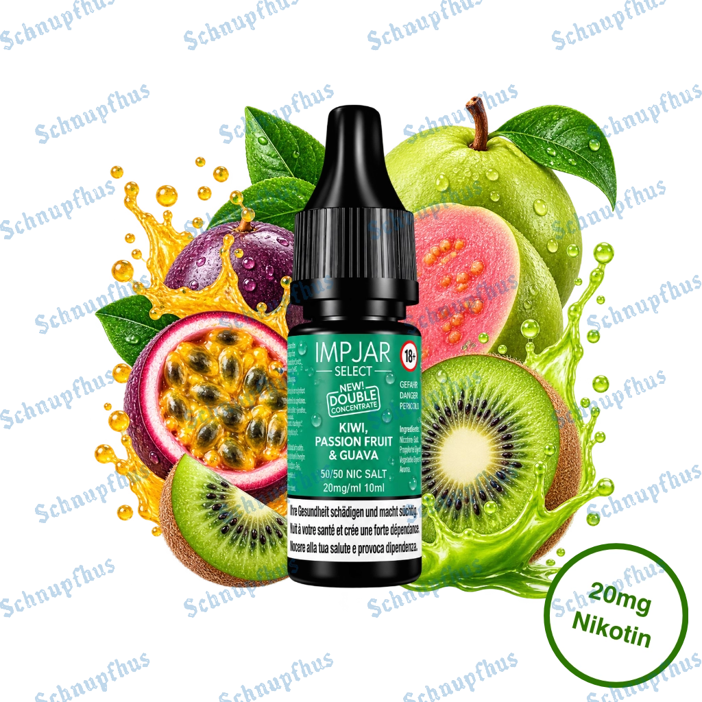 Imp Jar Select Nic Salt Kiwi Passion Fruit Guava (20mg) 10ml