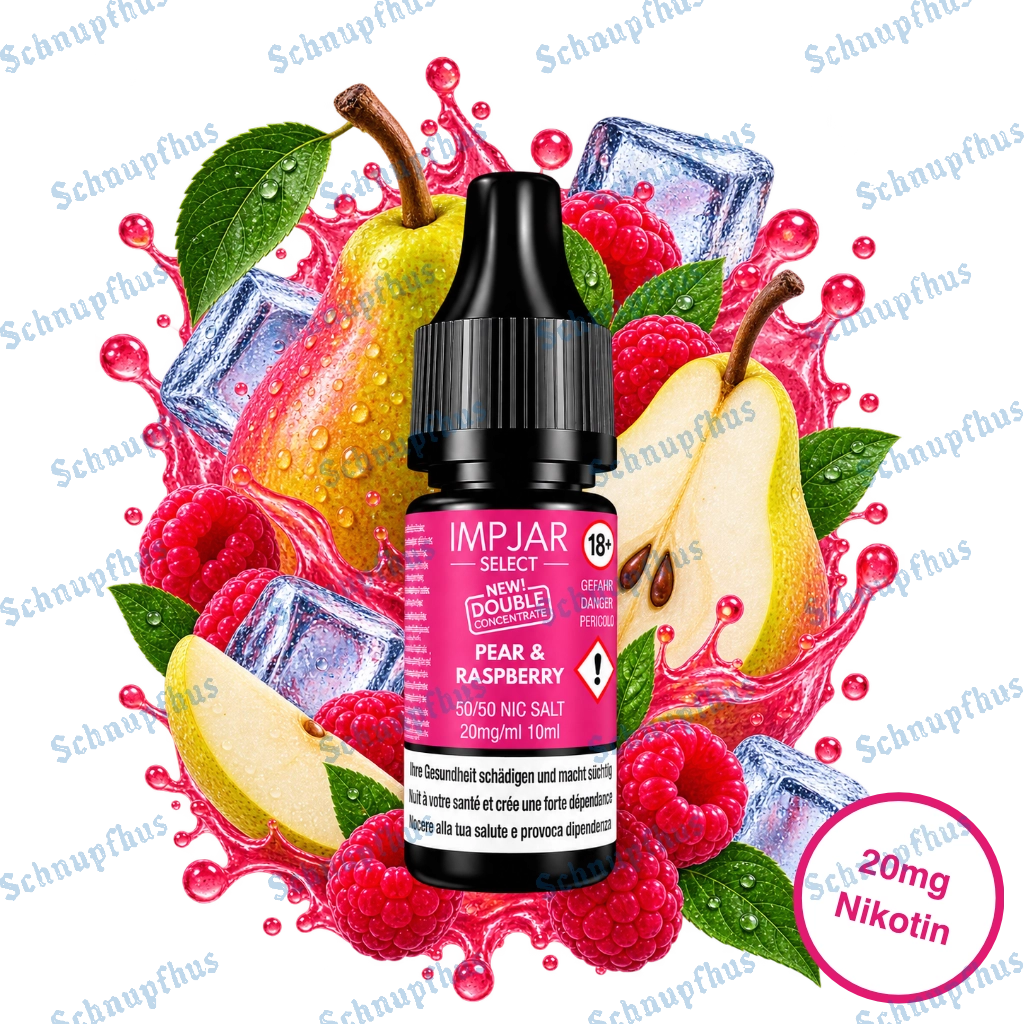 Imp Jar Select Nic Salt Pear & Raspberry (20mg) 10ml