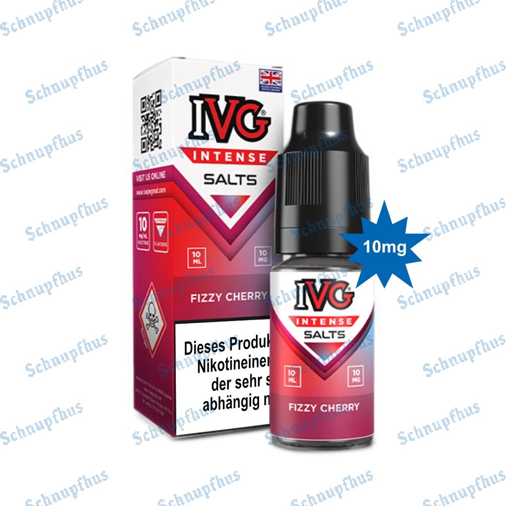 IVG Intense Nic Salts (10mg) 10ml Fizzy Cherry