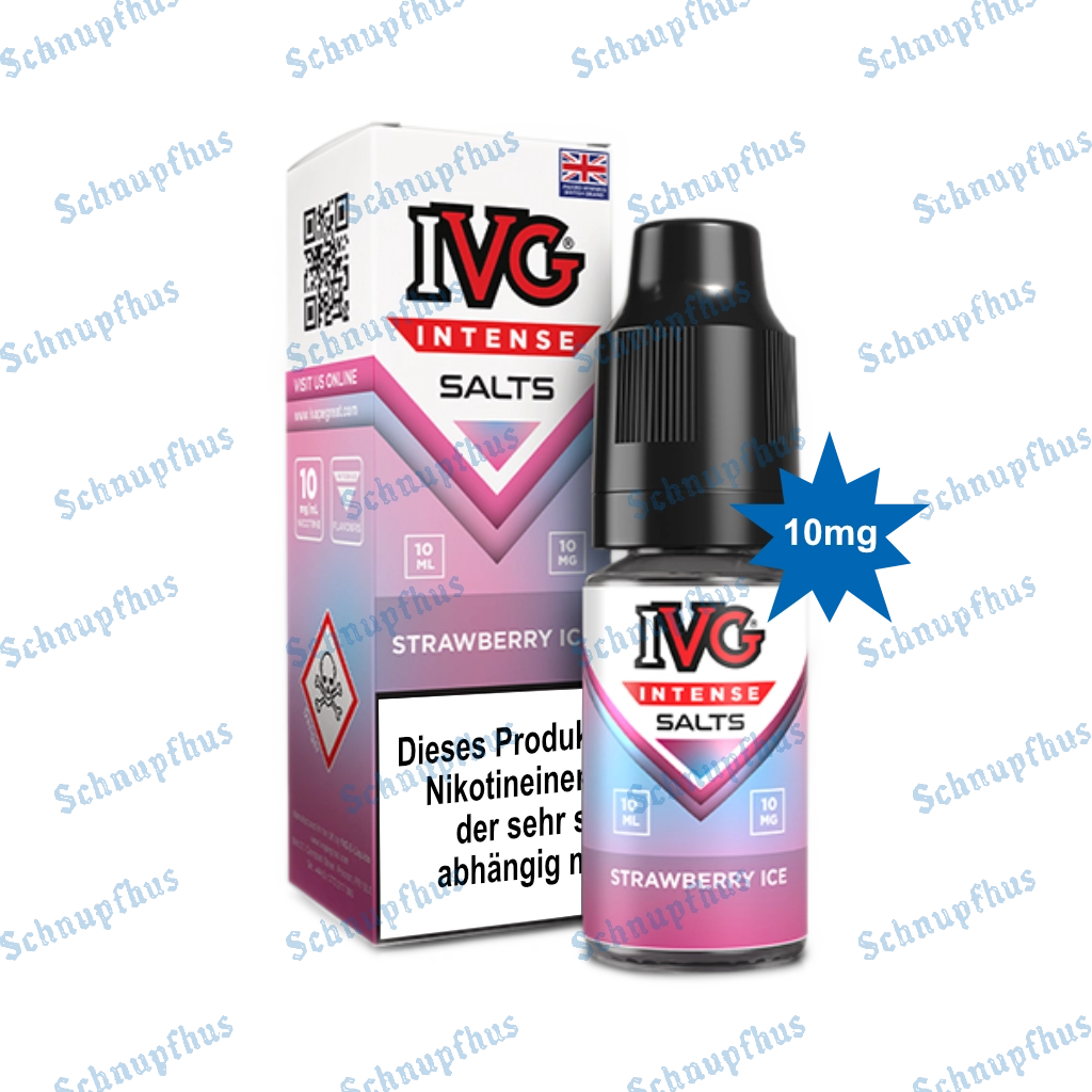 IVG Intense Nic Salts (10mg) 10ml Strawberry Ice
