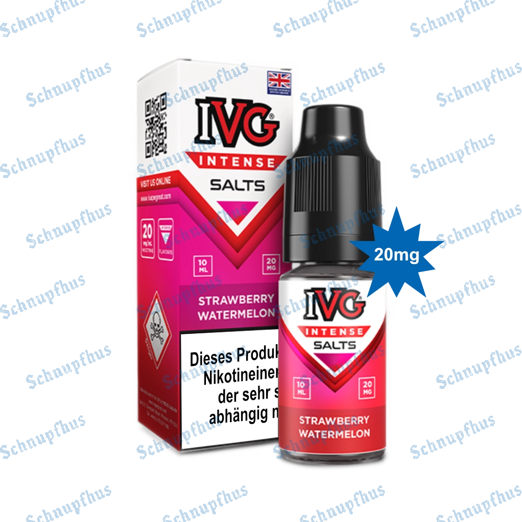 IVG Intense Nic Salts (20mg) 10ml Strawberry Watermelon