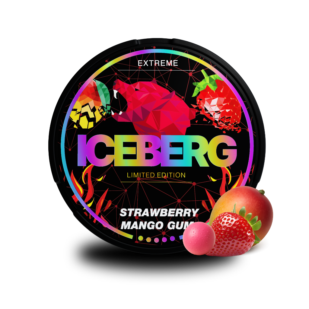 Iceberg Strawberry Mango Gum