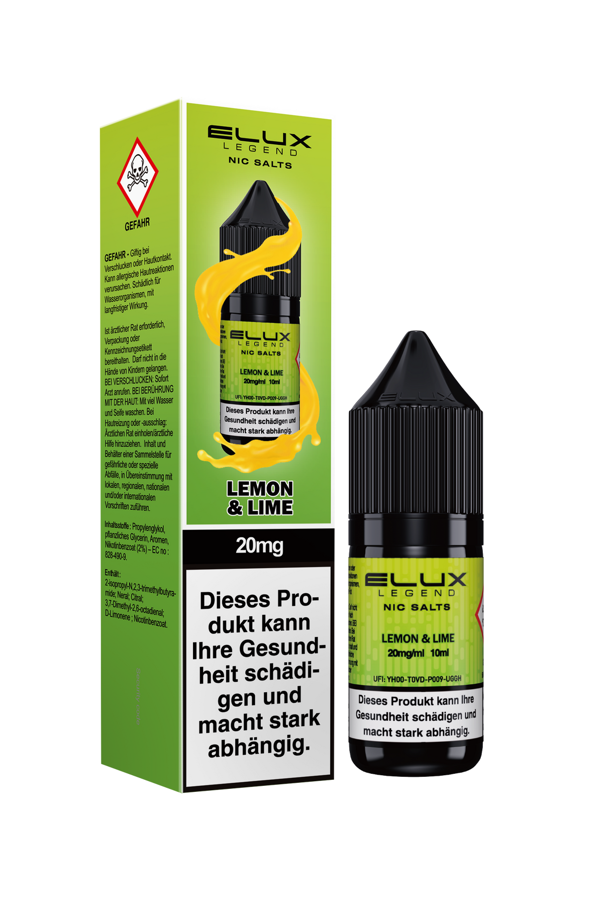 Elux Nic Salt Lemon Lime (20 mg/ml)