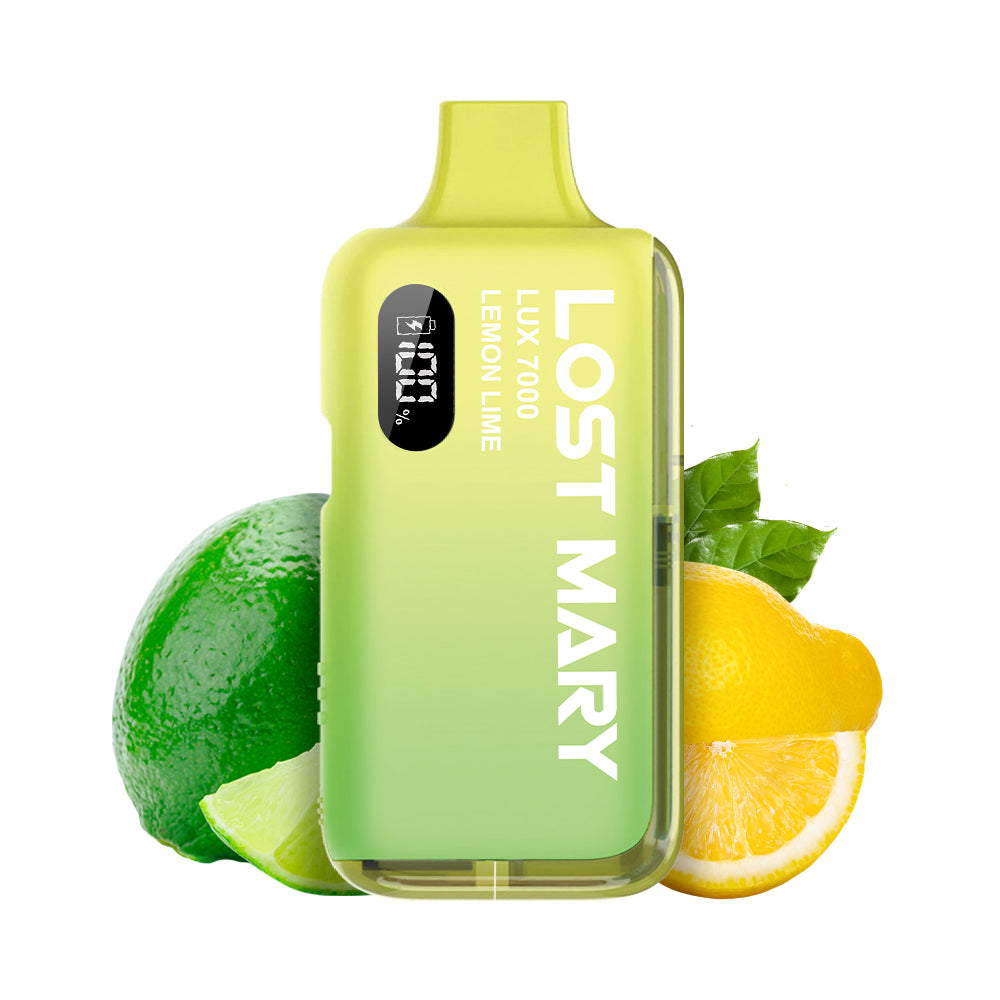 Lost Mary LUX7000 Vape Kit Lemon Lime
