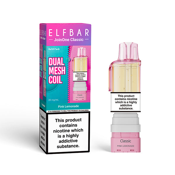 Elfbar Join One 15 Classic nachfüllbarer Pod Pink Lemonade