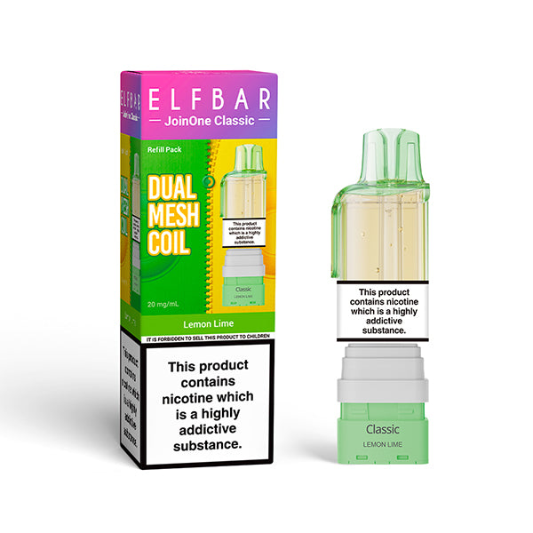 Elfbar Join One 15 Classic nachfüllbarer Pod Lemon Lime