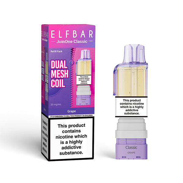 Elfbar Join One 15 Classic nachfüllbarer Pod Grape
