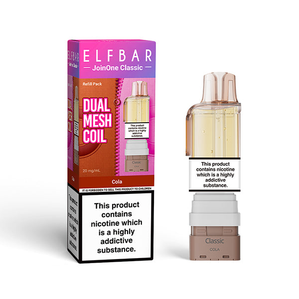 Elfbar Join One 15 Classic nachfüllbarer Pod Cola