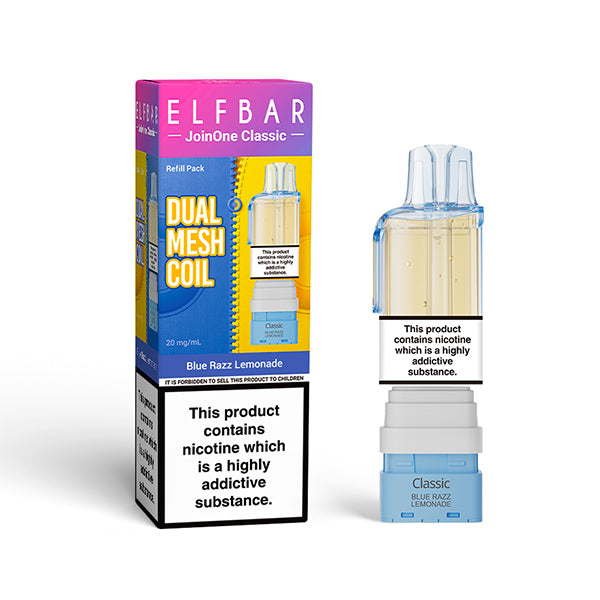 Elfbar Join One 15 Classic nachfüllbarer Pod Blue Razz Lemonade