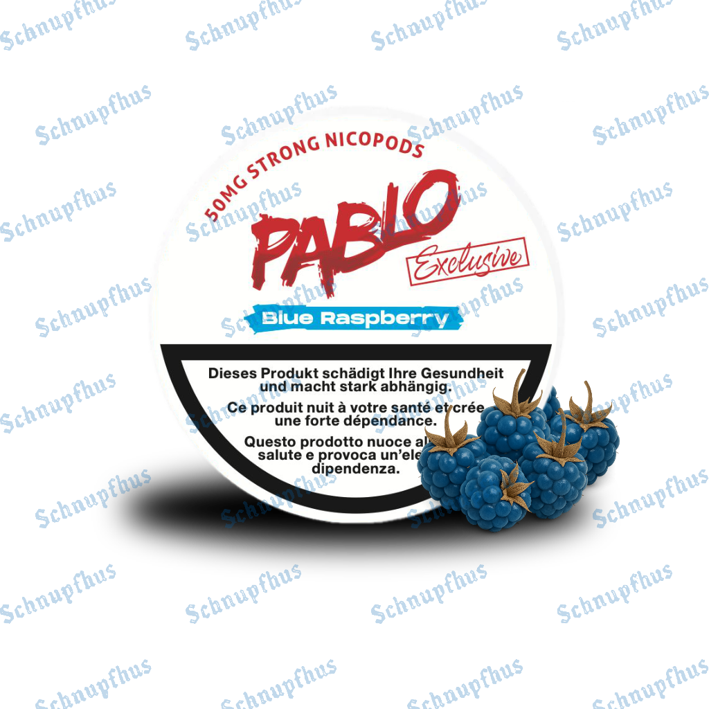 Pablo Exclusive Blue Raspberry