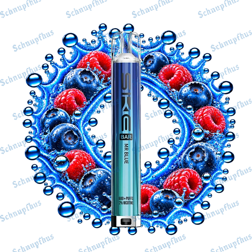 SKE Bar 600 20mg Prefilled Pod Kit Mr Blue