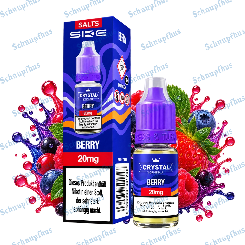 SKE Crystal Original Salts 10ml 20mg V2 Berry