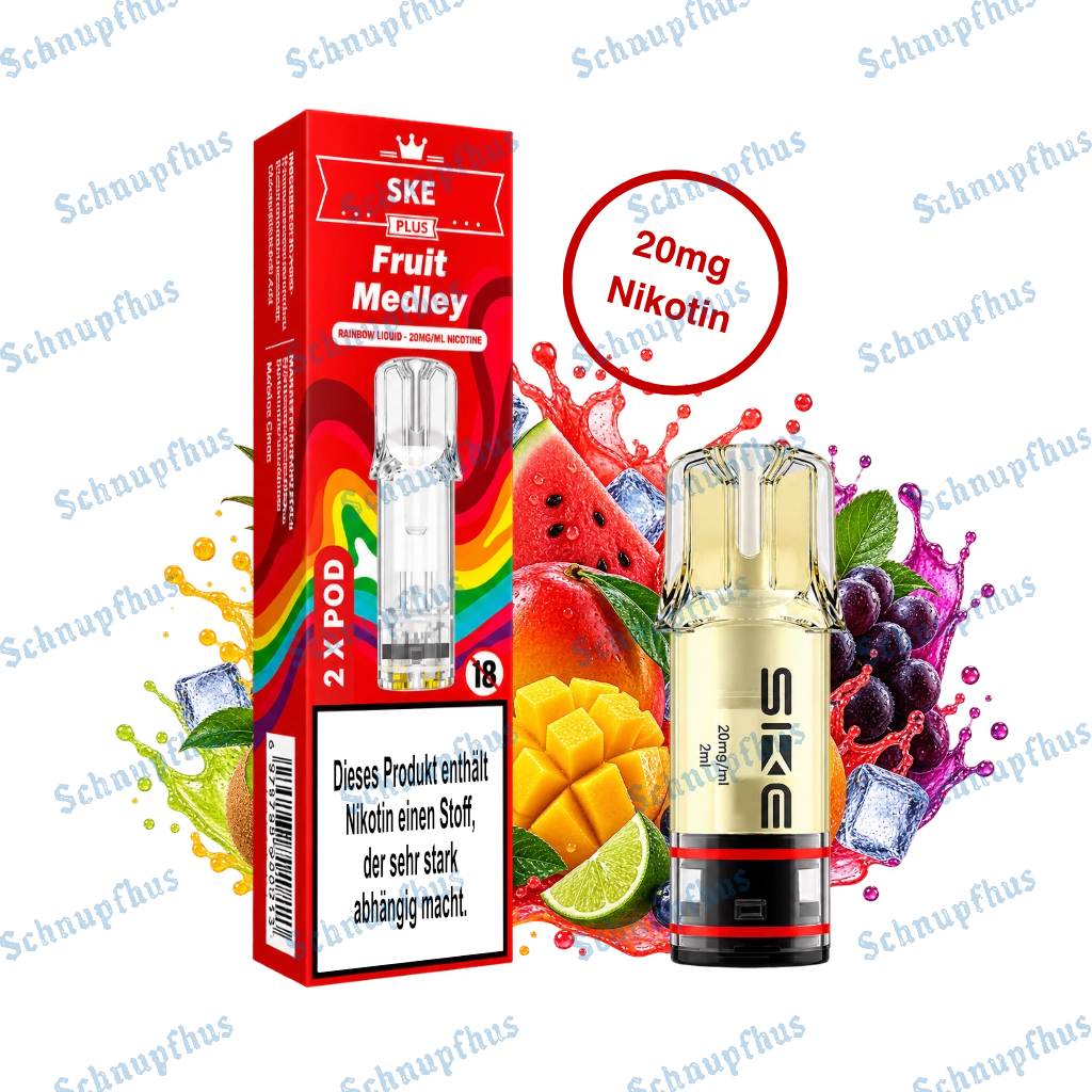 SKE Crystal Plus Prefilled Pods Fruit Medley