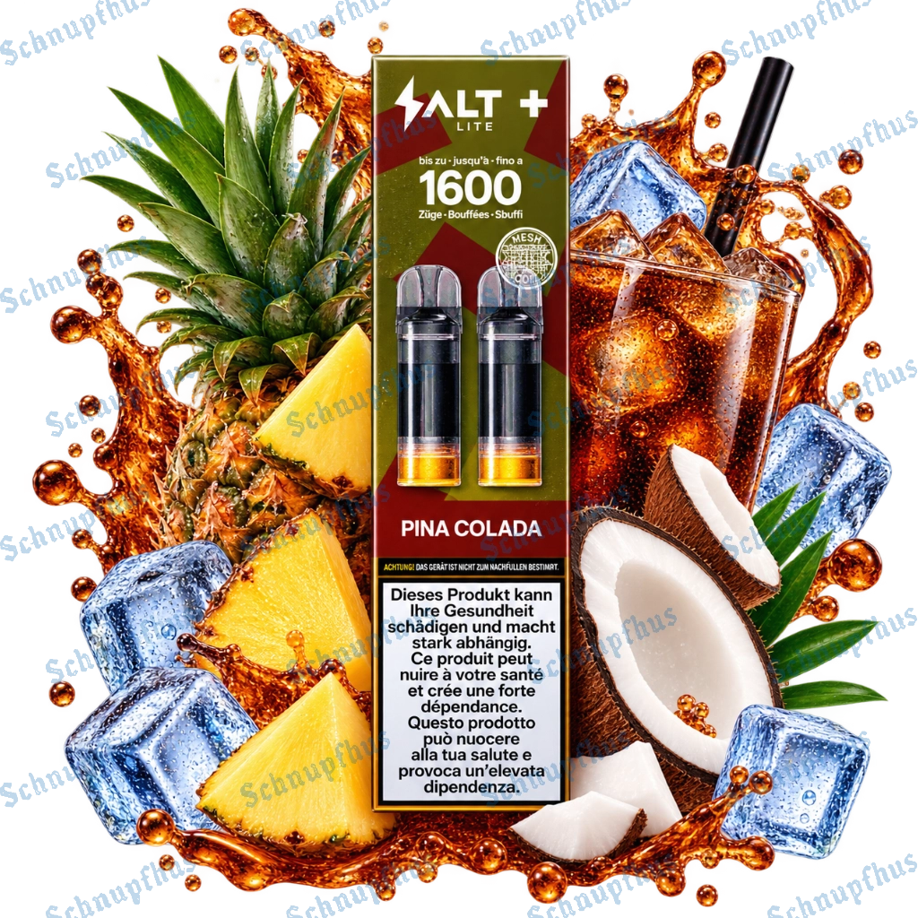 Salt Plus Lite Pods 2er - 20mg/ml | Pina Colada