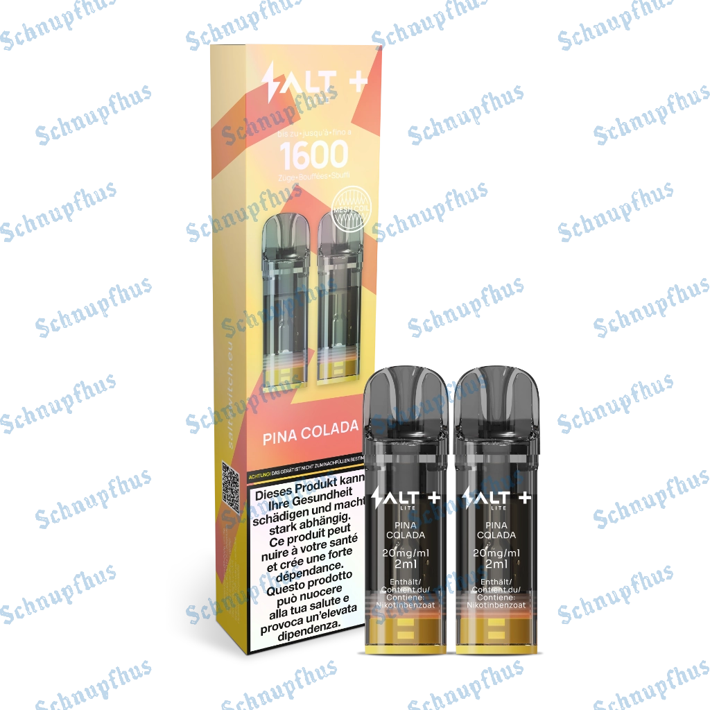 Salt Plus Lite Pods 2er - 20mg/ml | Pina Colada