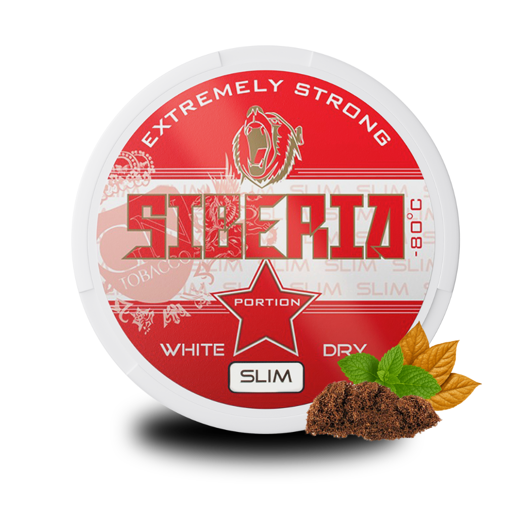 Siberia - Red -80 Degrees (White Dry Portion Slim)