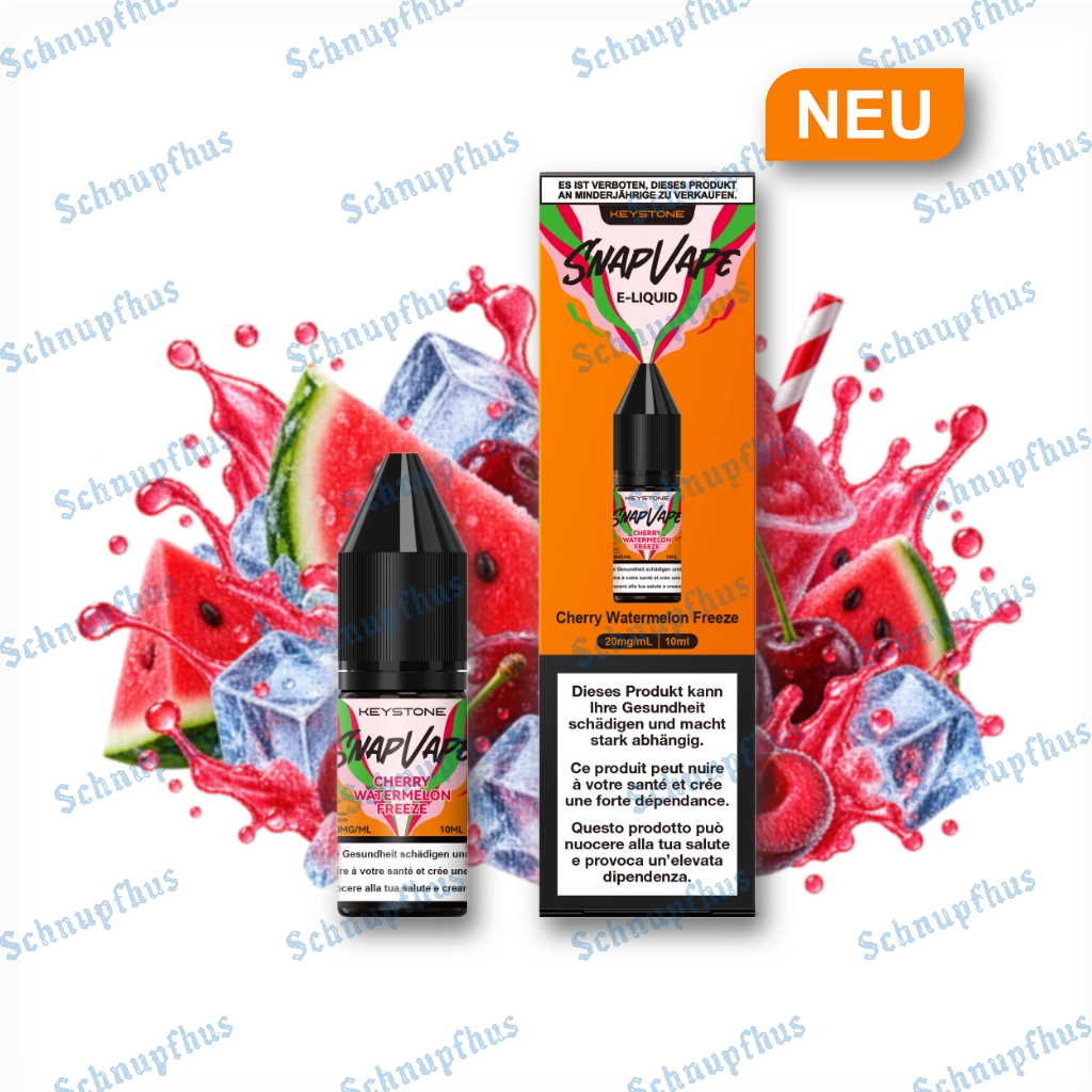 SnapVape | E-Liquid | Cherry Watermelon Freeze (20mg/ml)