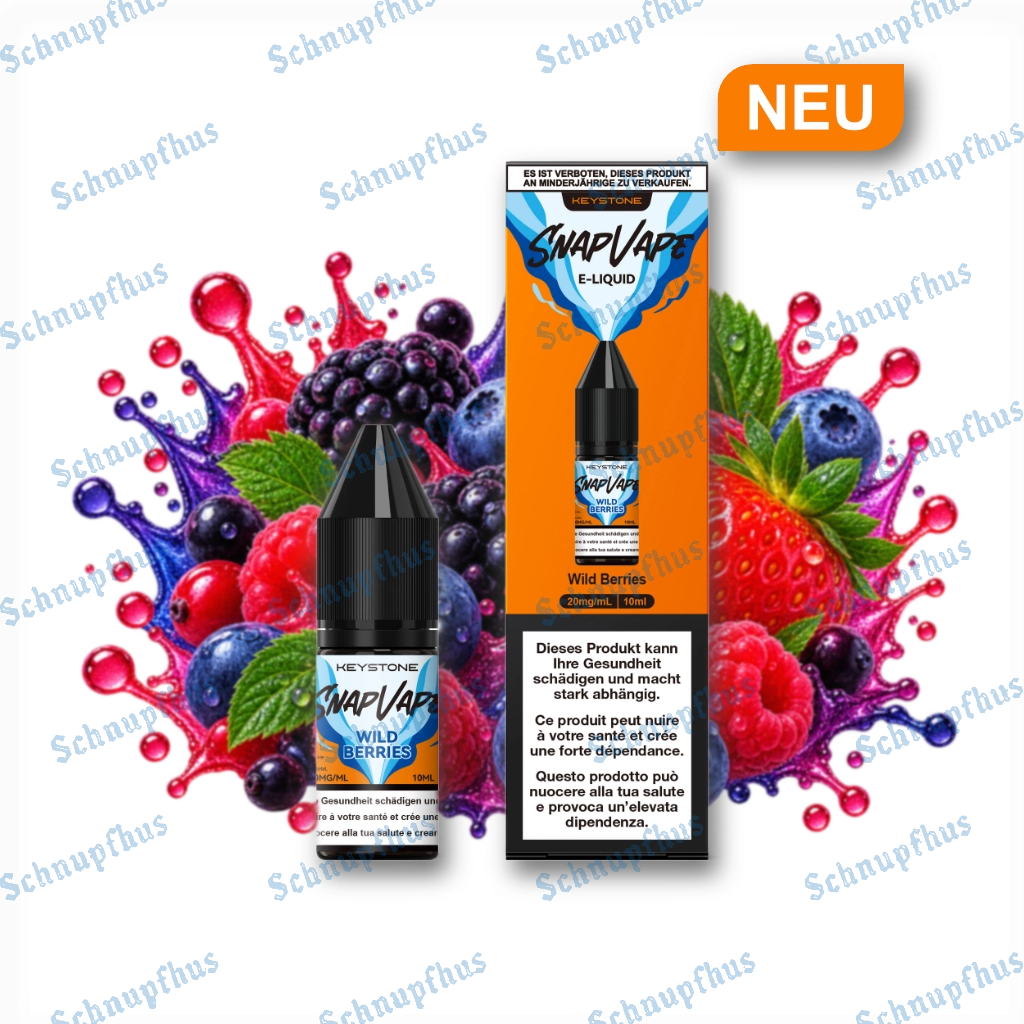 SnapVape | E-Liquid | Wild Berries (20mg/ml)