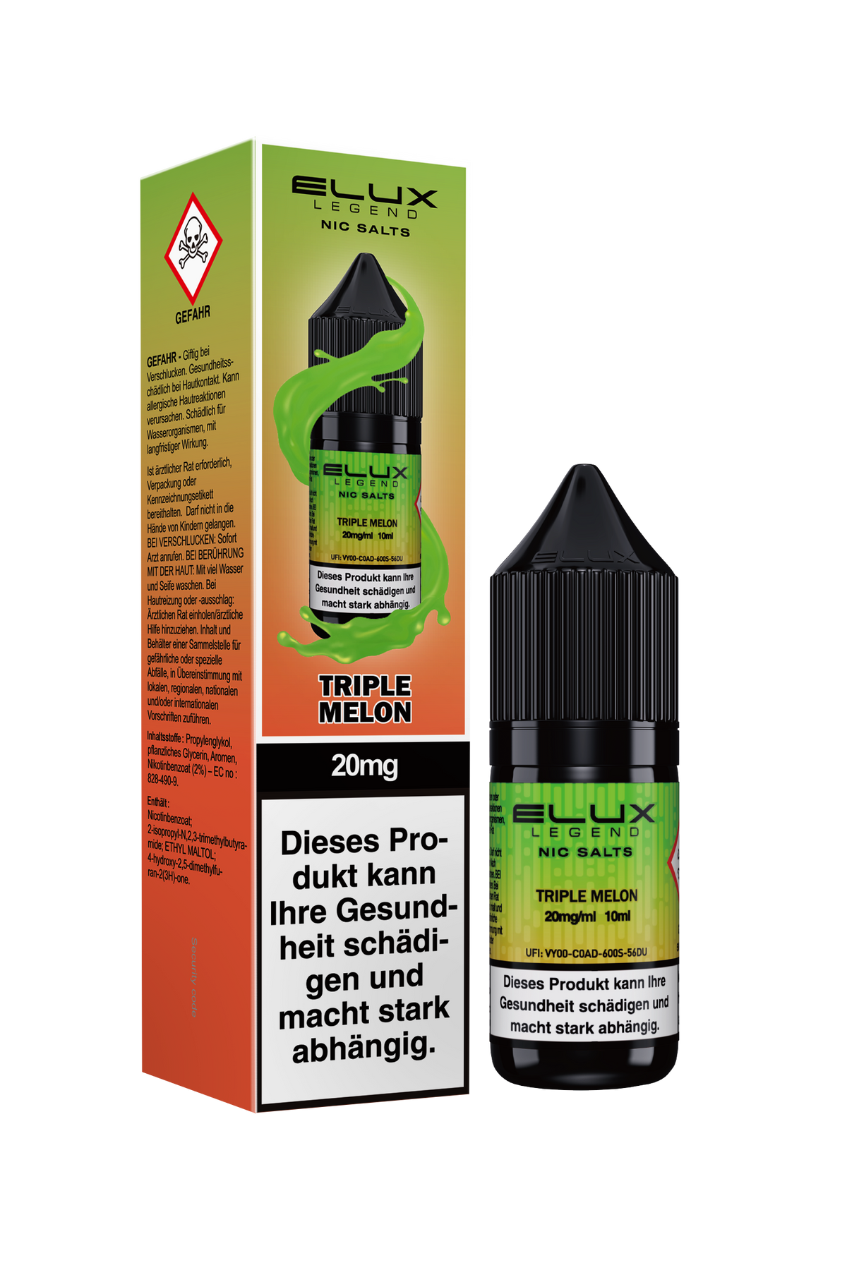 Elux Nic Salt Triple Melon (20 mg/ml)