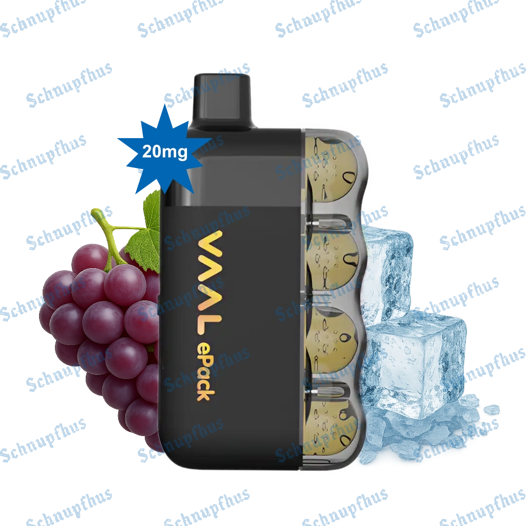 Vaal ePack Kit Grape Ice 20mg