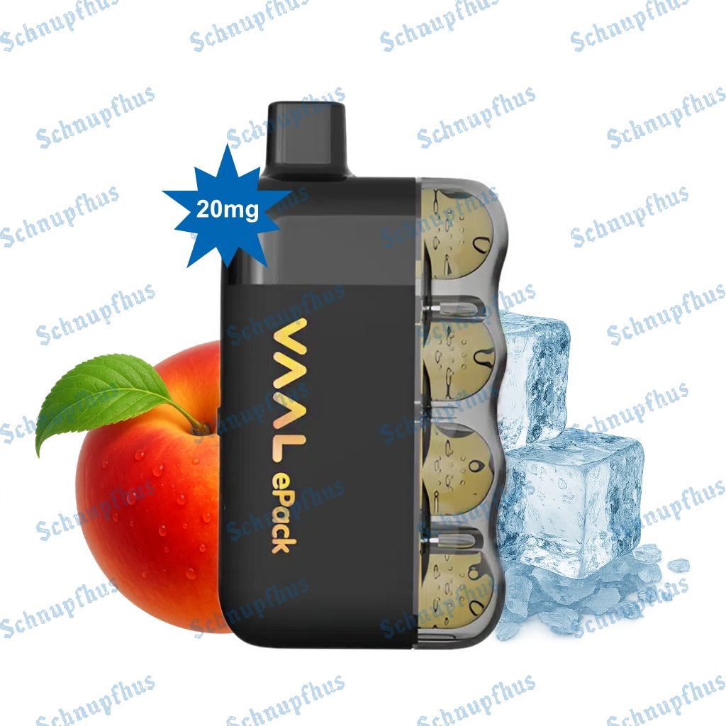 Vaal ePack Kit Peach Ice 20mg