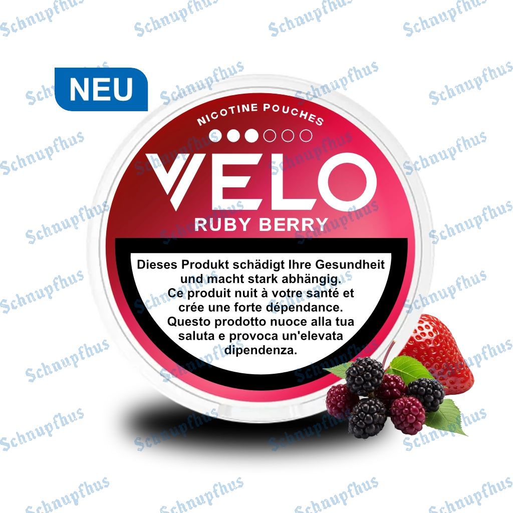 Velo Ruby Berry 3/6
