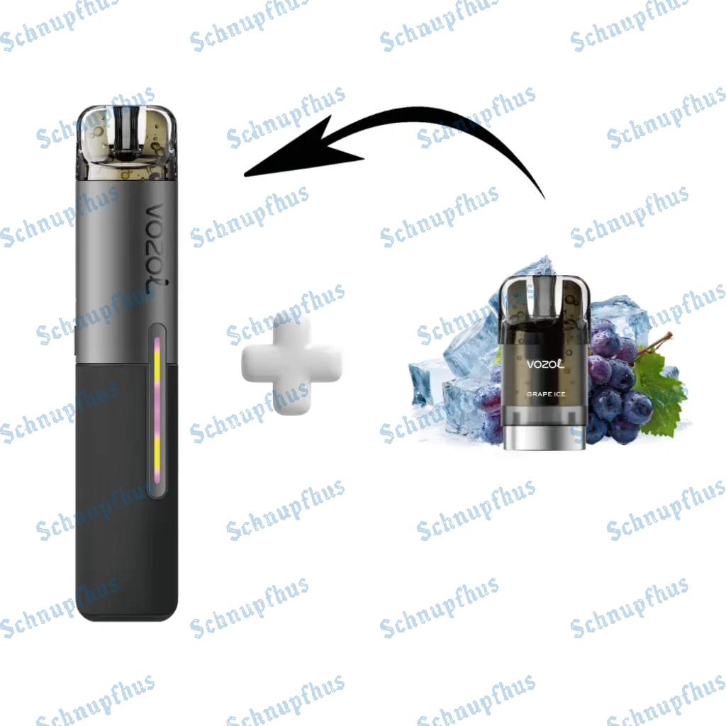 Vozol Sleek Starter Kit | Grape Ice