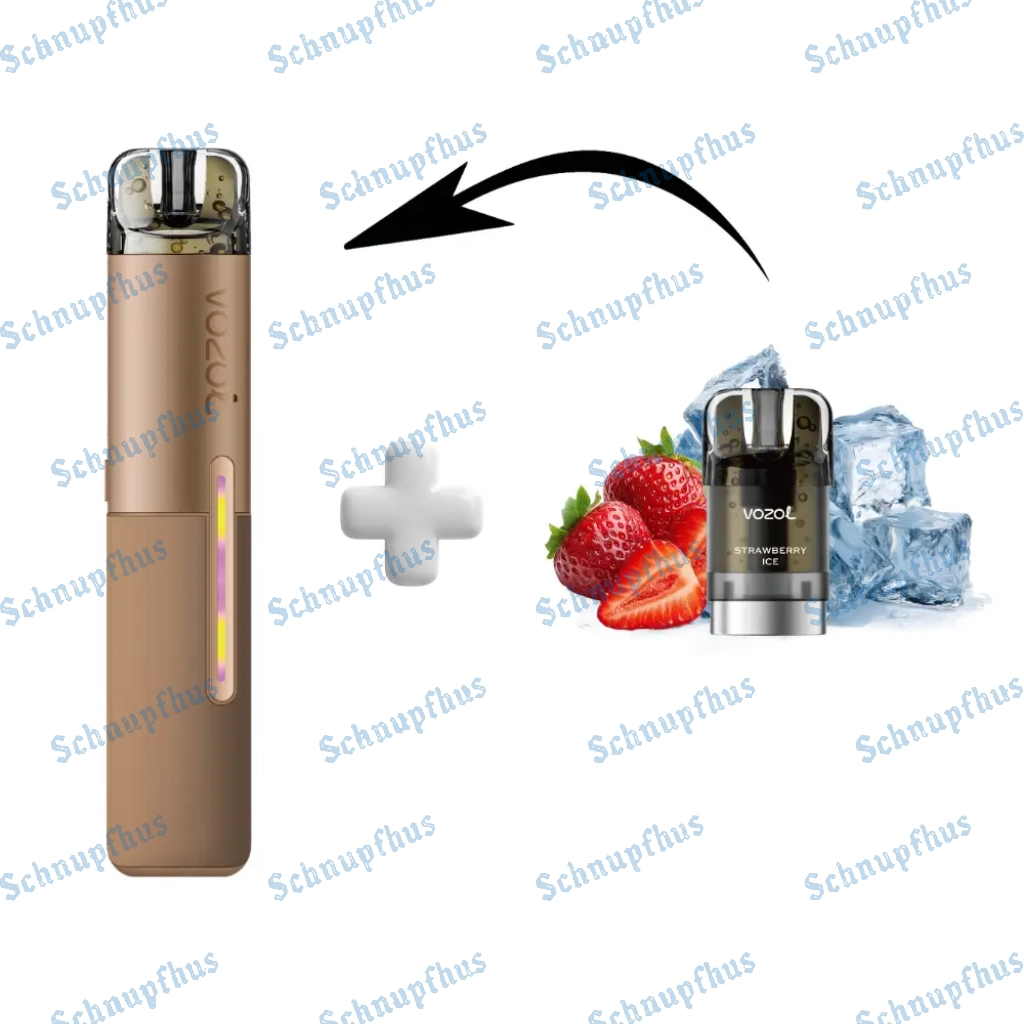 Vozol Sleek Starter Kit | Strawberry Ice